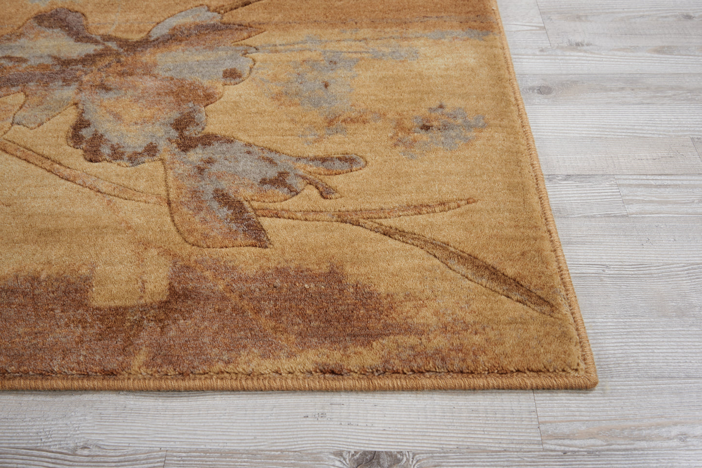 Nourison Somerset 2'3" x 10' Beige Farmhouse Indoor Rug