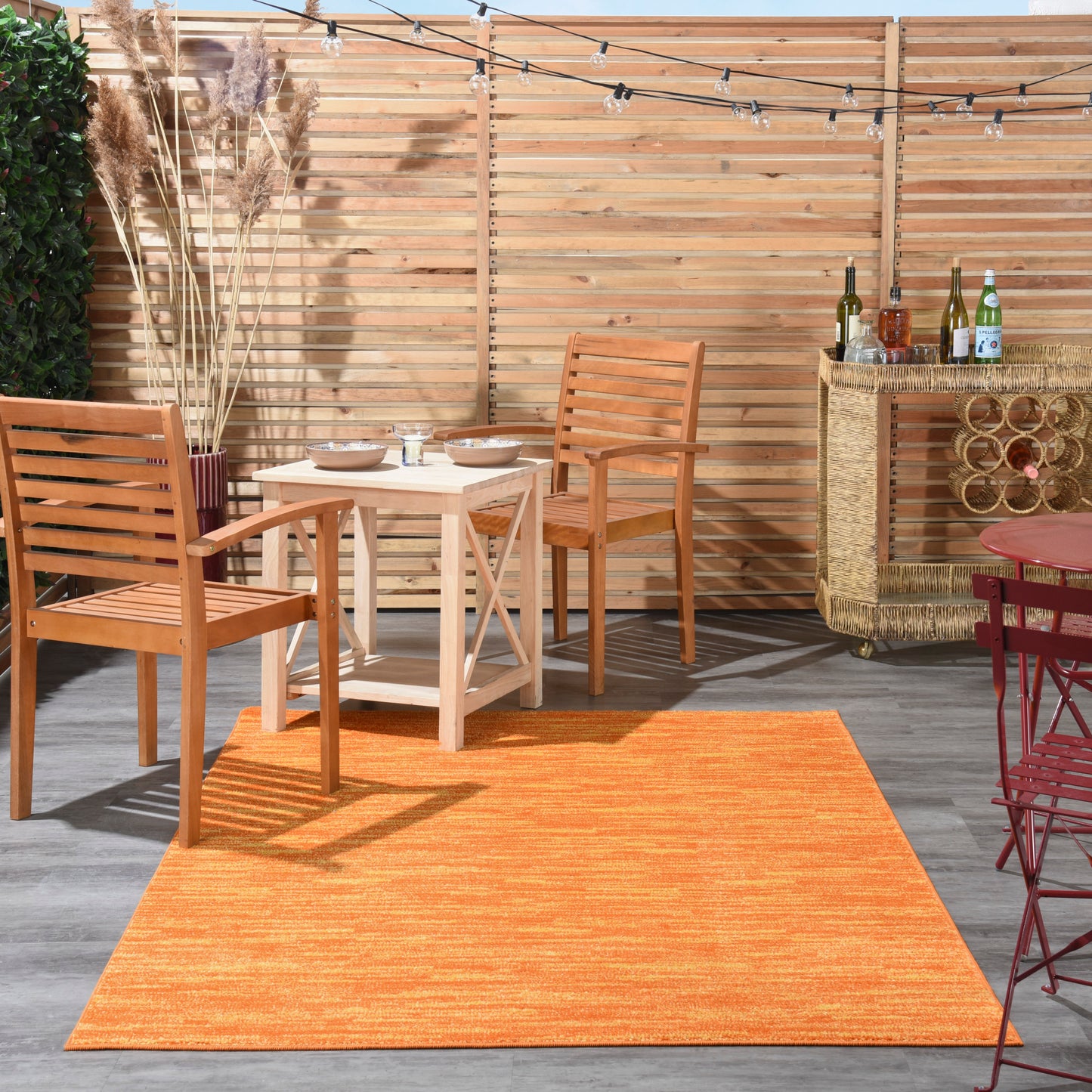 Nourison Nourison Essentials 5' x 7' Sunburst Outdoor Rug