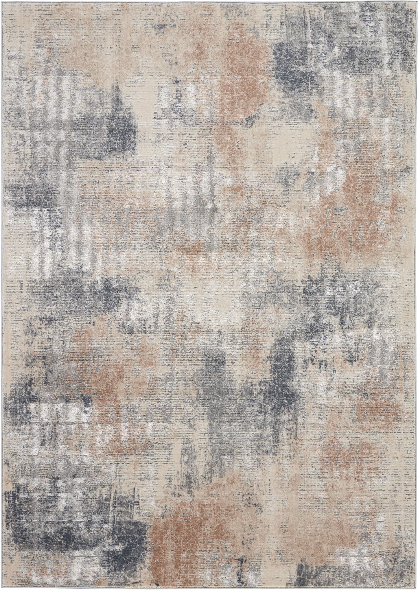 Nourison Rustic Textures 6' x 9' Beige Grey Rustic Indoor Rug