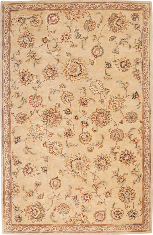 Nourison Nourison 2000 5'6" x 8'6" Beige Traditional Indoor Rug