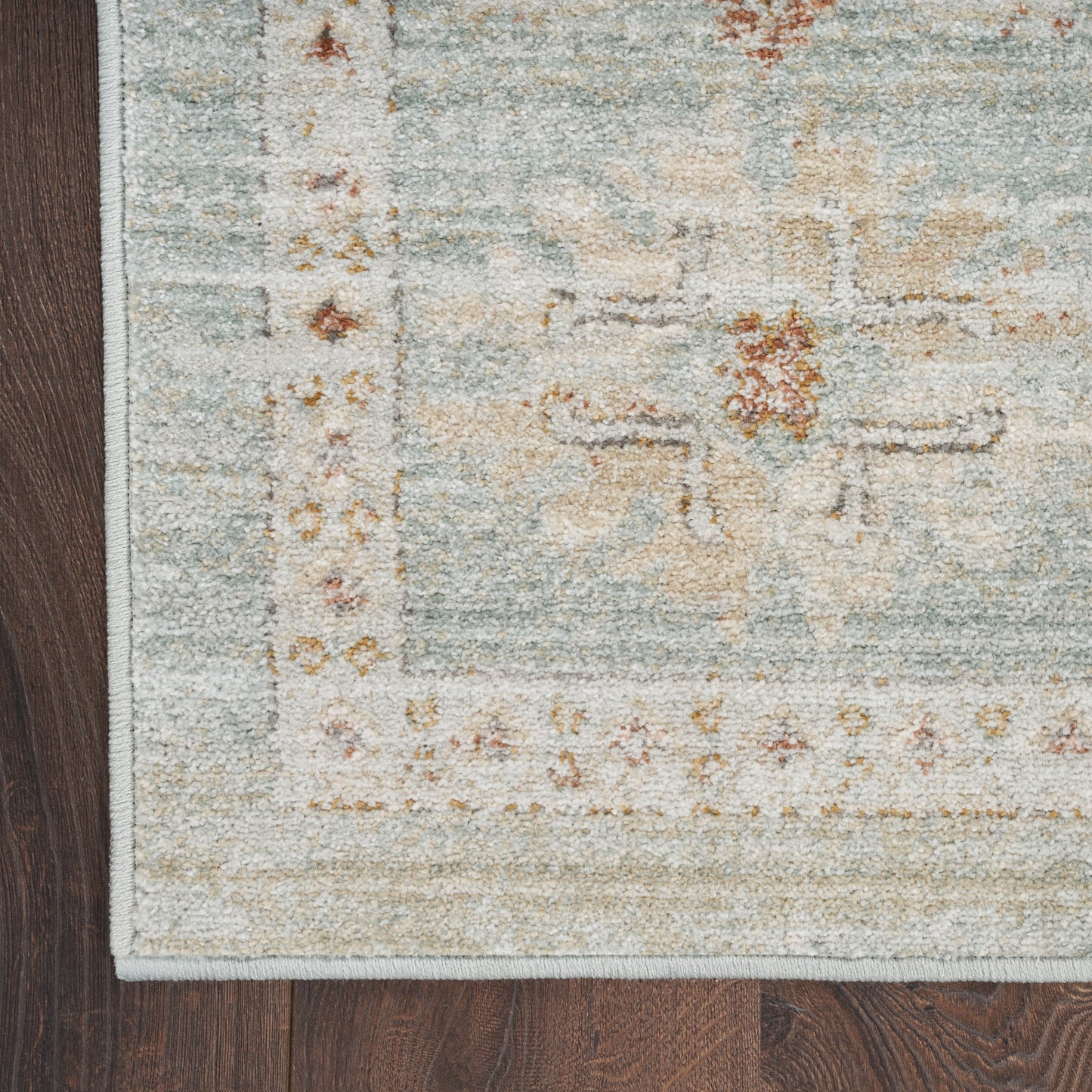 Nourison Traditional Home 2'3" x 8' Mint Vintage Indoor Rug