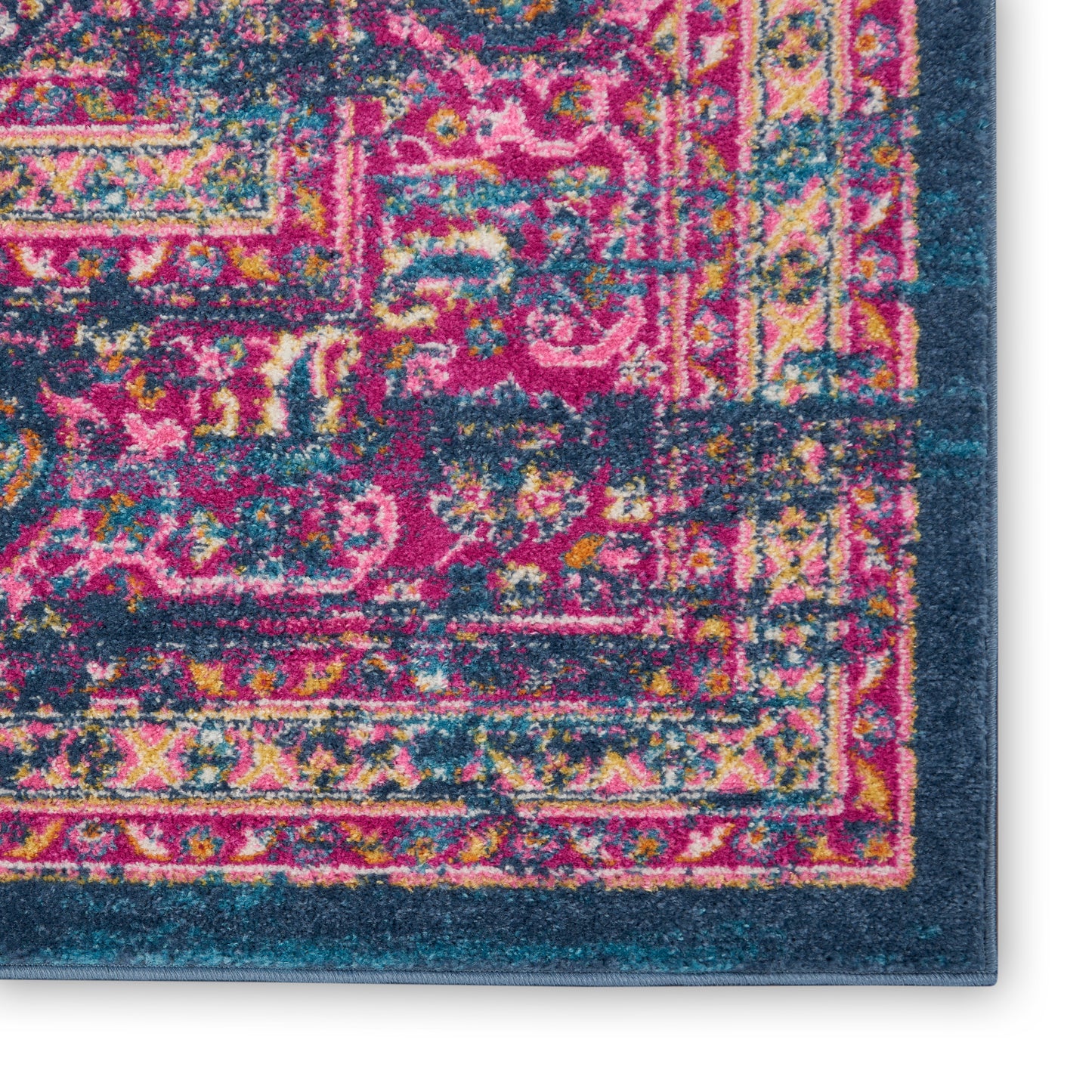 Nourison Passion 12' x 18' Blue Bohemian Indoor Rug