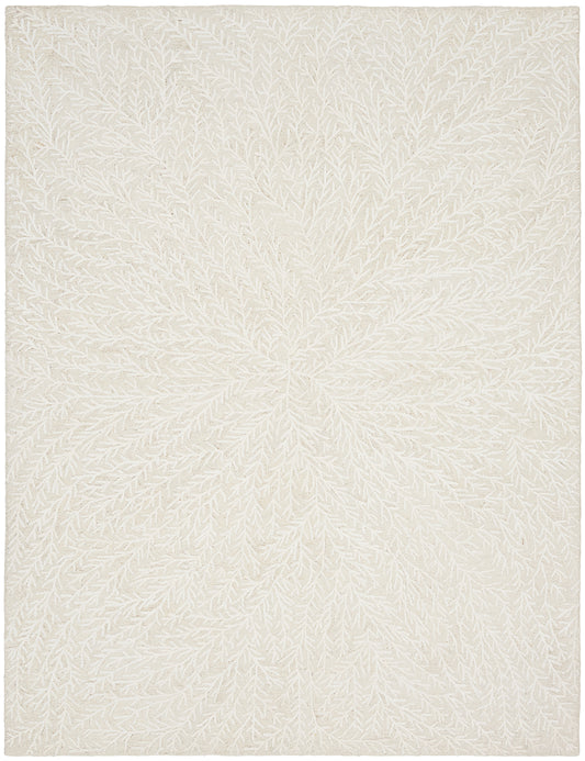 Michael Amini Ma30 Star 7'9" x 9'9" Ivory Modern Indoor Rug