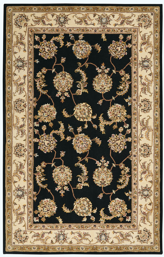 Nourison Nourison 2000 3'9" x 5'9" Black Traditional Indoor Rug