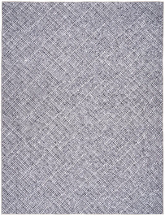 Nourison Nourison Washables 6' x 9' Grey Modern Indoor Rug