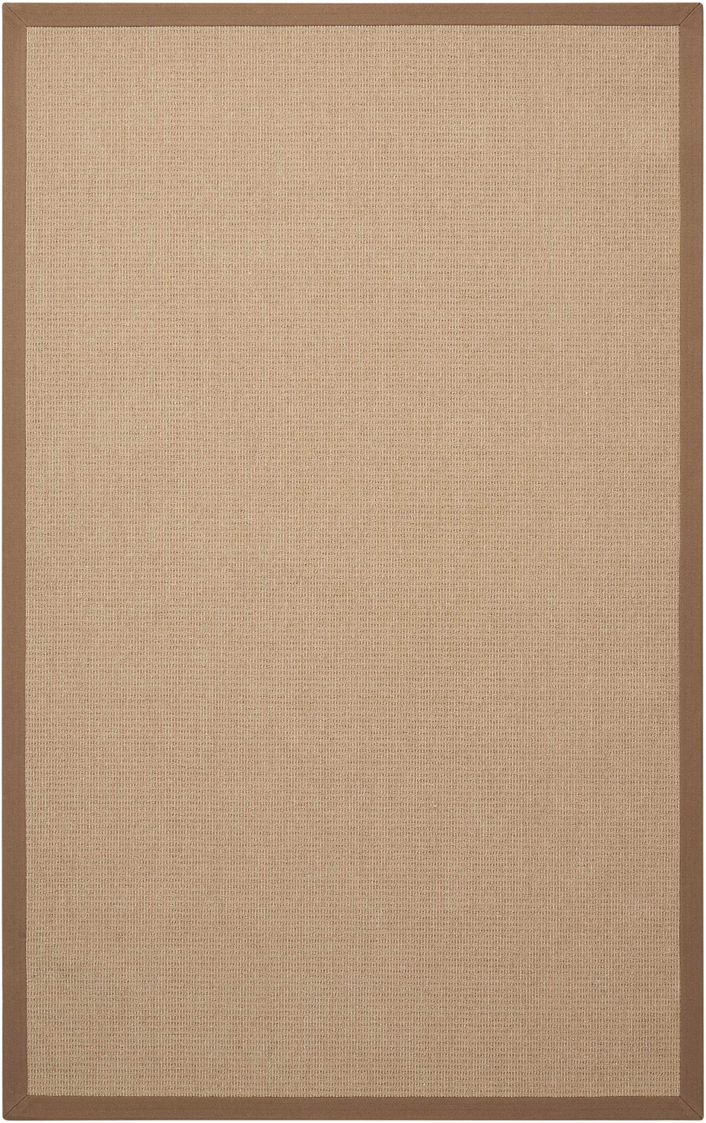 Nourison Sisal Soft 5' x 8' Hazelnut Farmhouse Indoor Rug