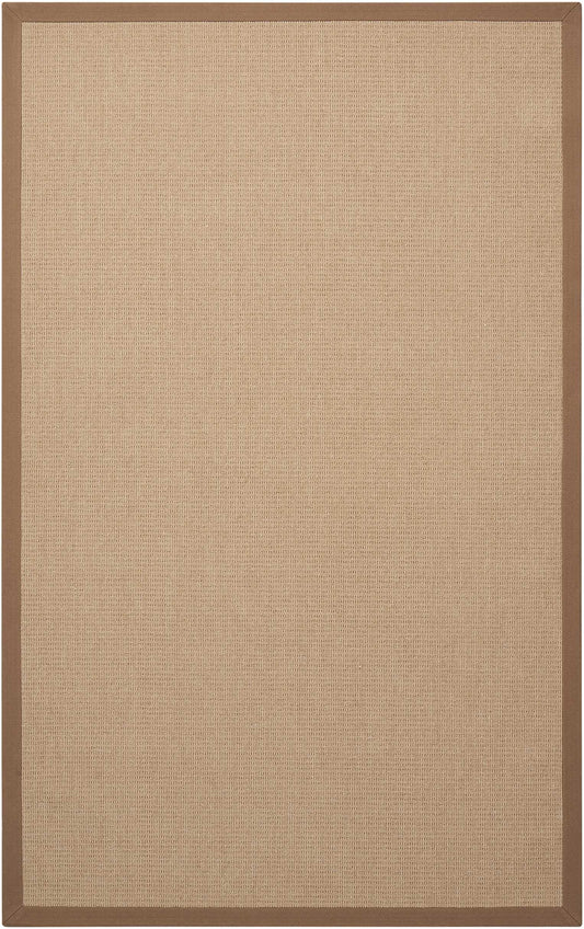 Nourison Sisal Soft 5' x 8' Hazelnut Farmhouse Indoor Rug