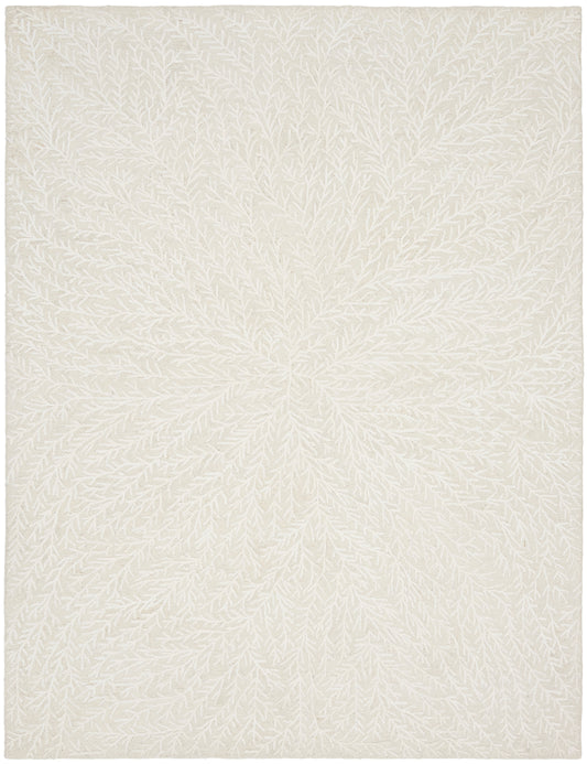 Michael Amini Ma30 Star 9'9" x 13'9" Ivory Modern Indoor Rug