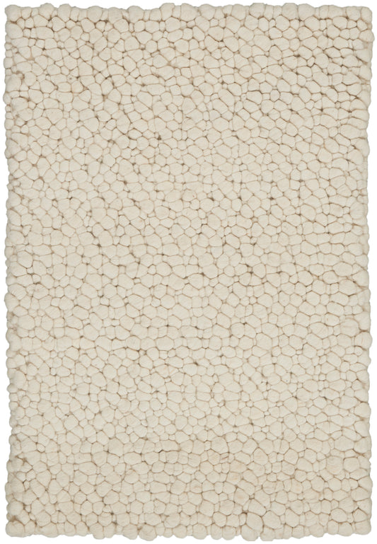 Calvin Klein Riverstone 2' x 3' Ivory Farmhouse Indoor Rug