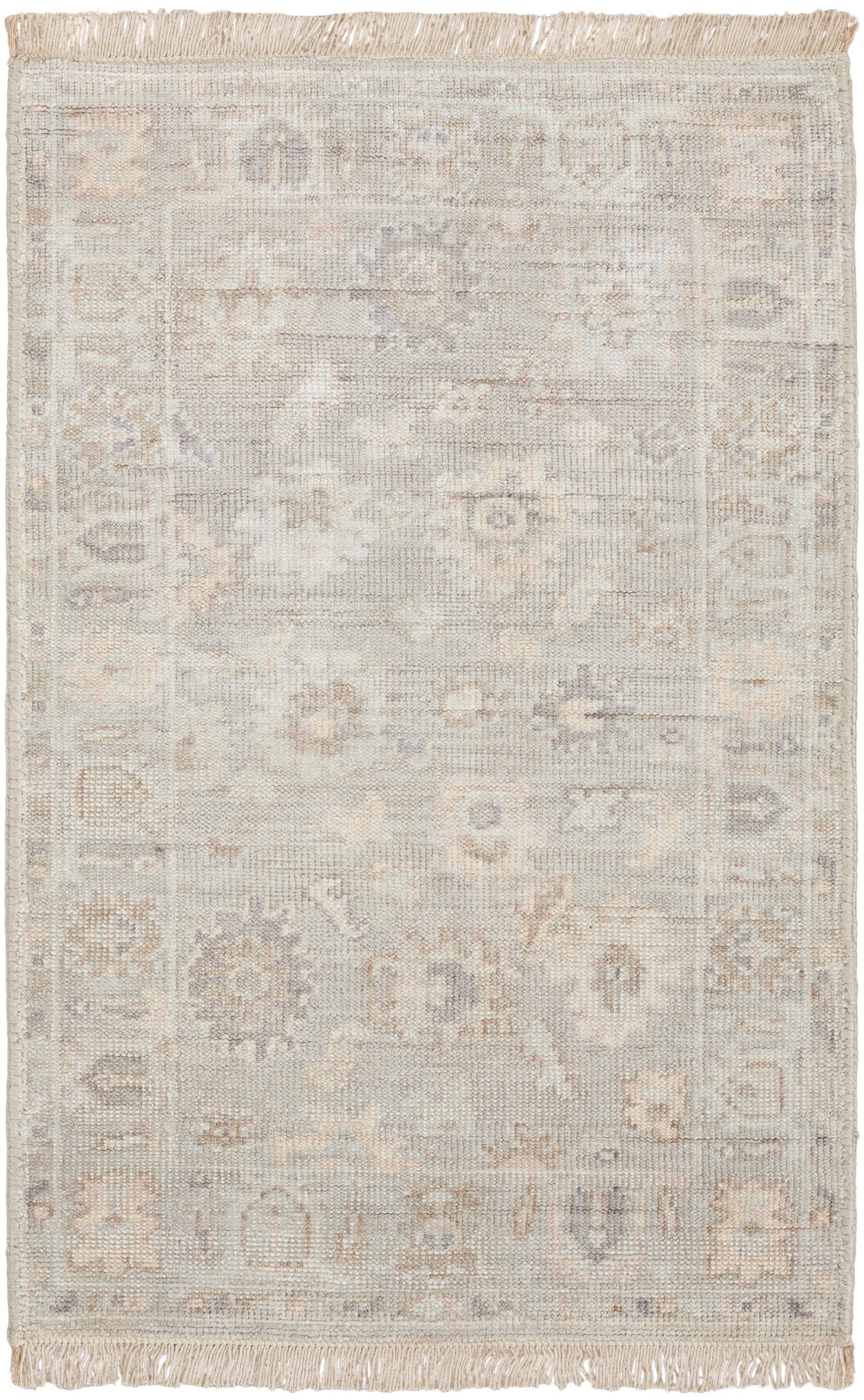 Nourison Aldora 2' x 3' Silver Blue Vintage Indoor Rug