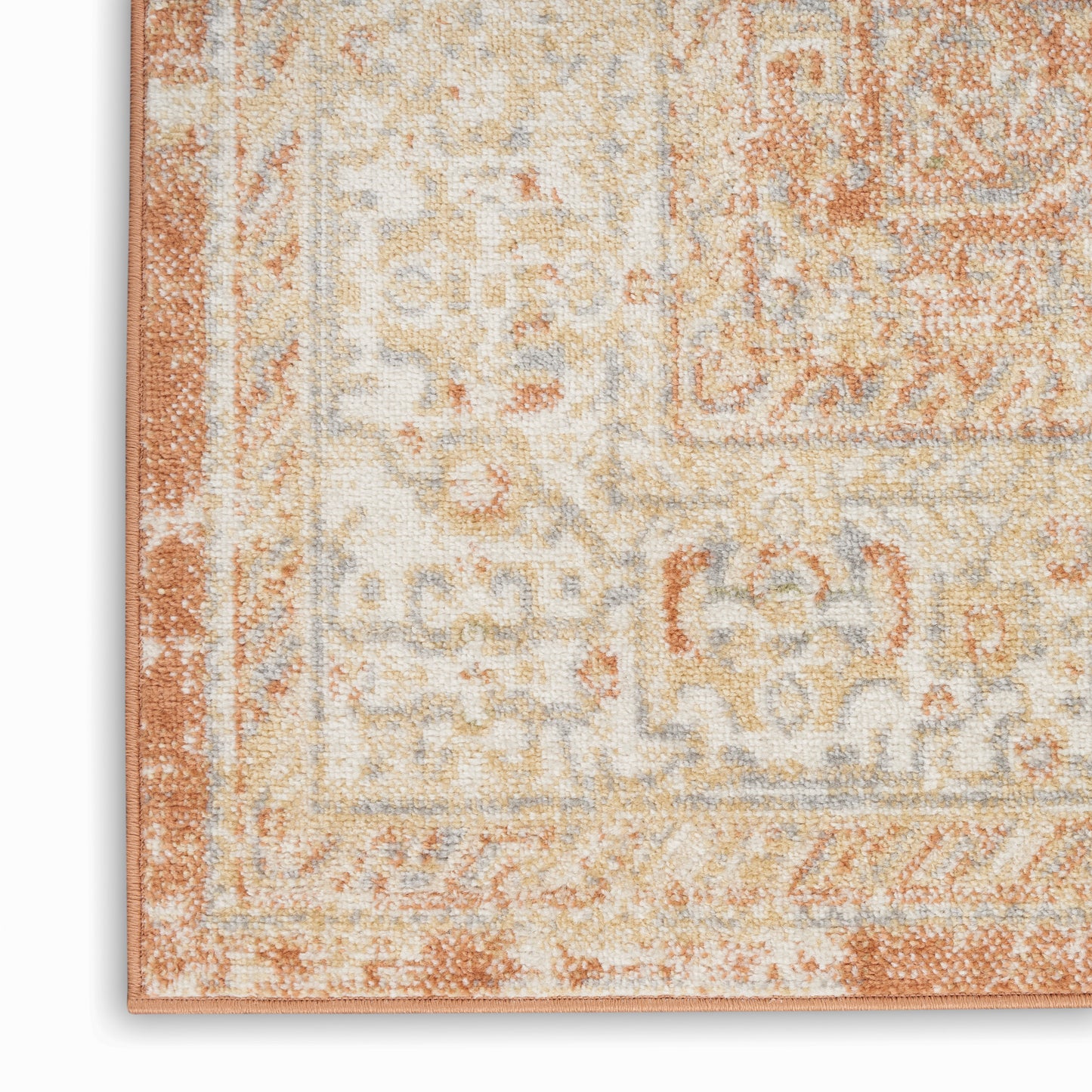 Nourison Nourison Essentials Persian 2'2" x 7'6" Beige Rust Vintage Rug