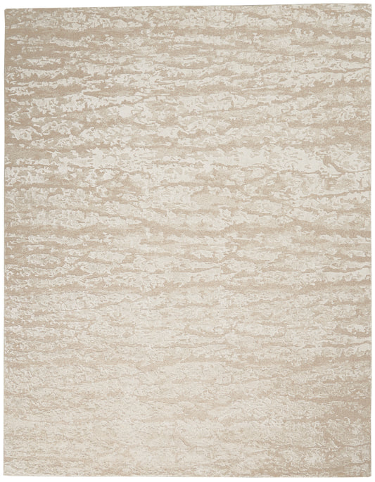 Nourison Divine 7'9" x 9'9" Sand Modern Indoor Rug