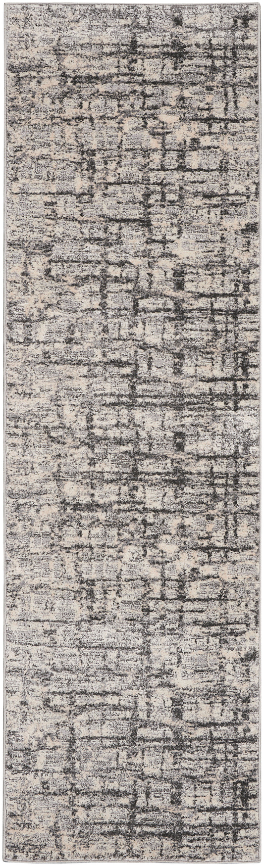 Calvin Klein CK950 Rush 2'3" x 7'3" Ivory/Grey Modern Indoor Rug