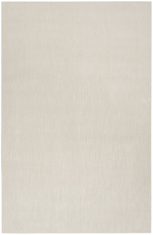 Calvin Klein Captivating 3'2" x 5' Ivory Grey Modern Indoor Rug