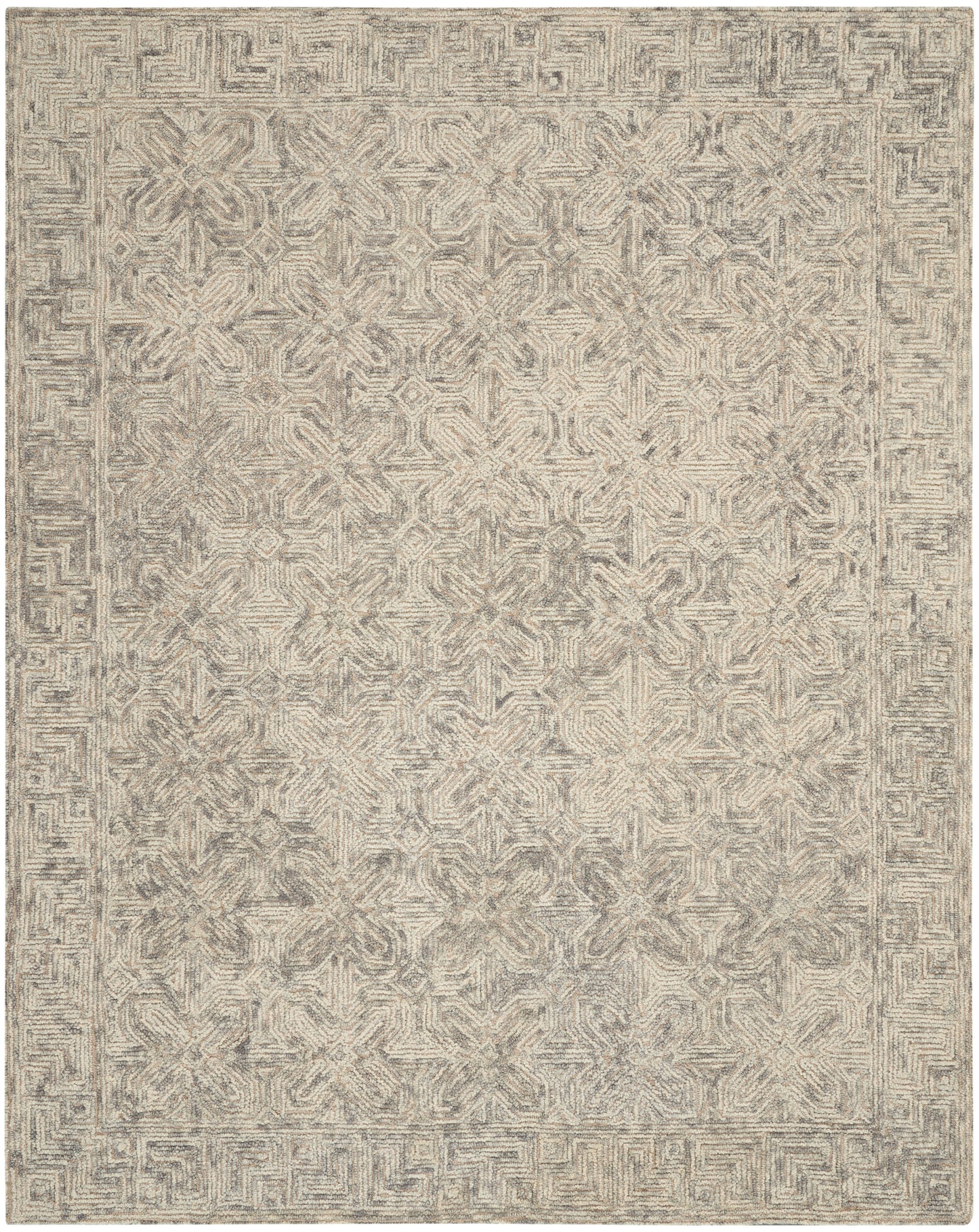 Nourison Colorado 7'9" x 9'9" Beige Grey Modern Indoor Rug