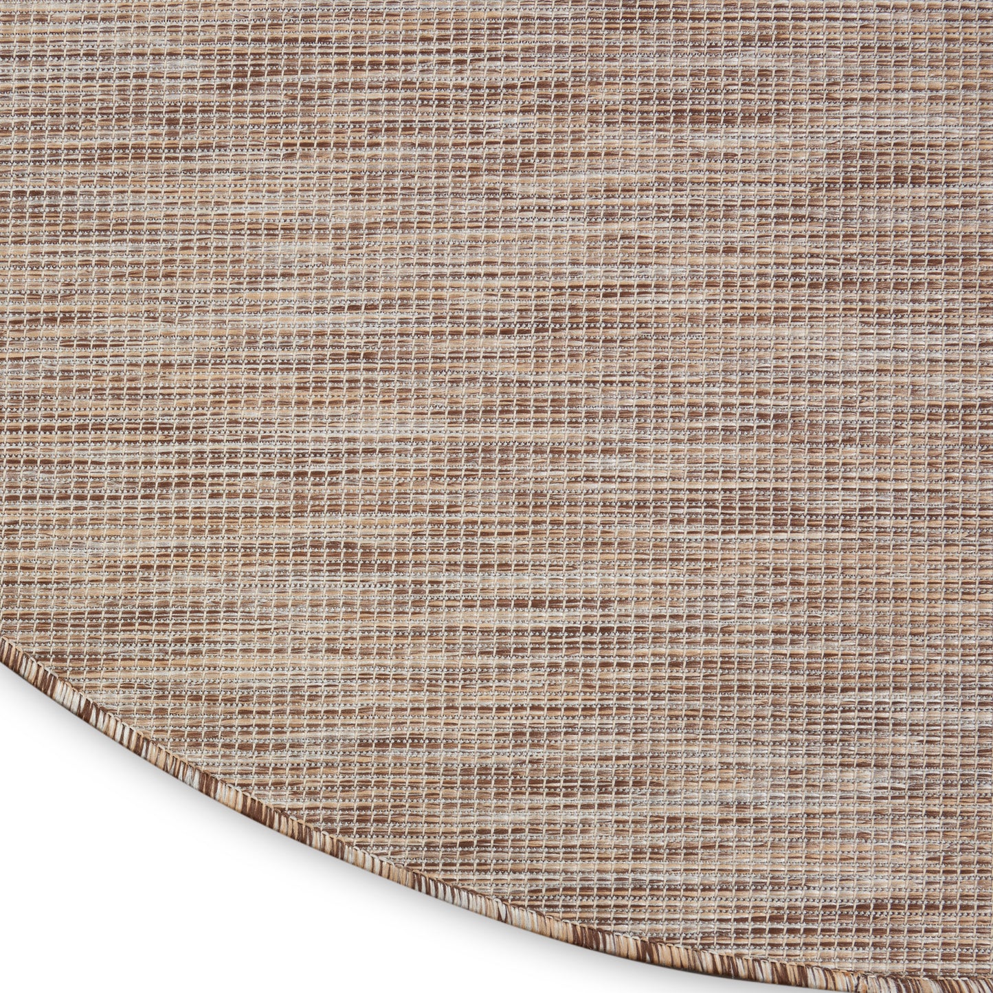 Nourison Positano 6' x Round Beige Modern Rug