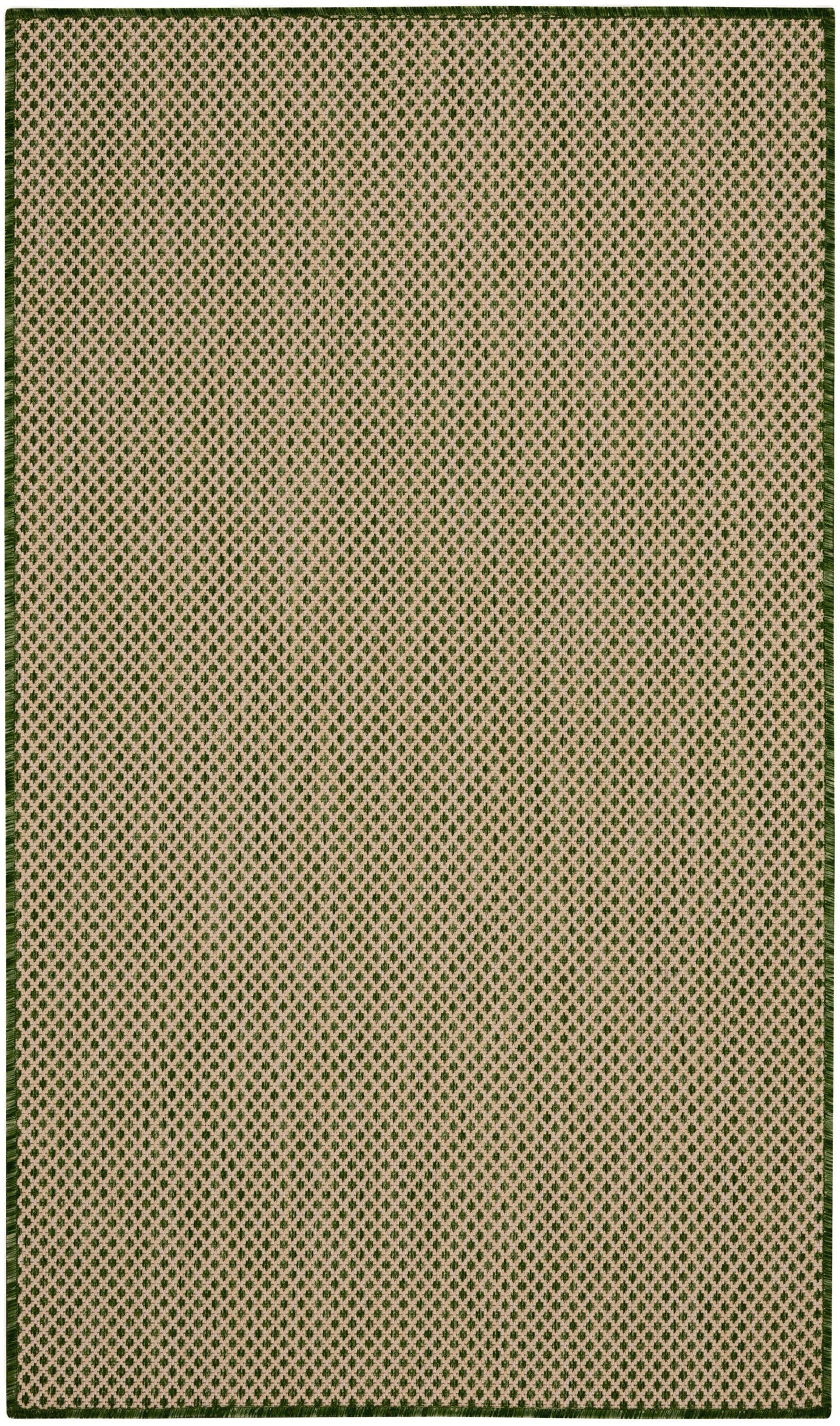 Nourison Courtyard 3' x 5' Green Modern Rug