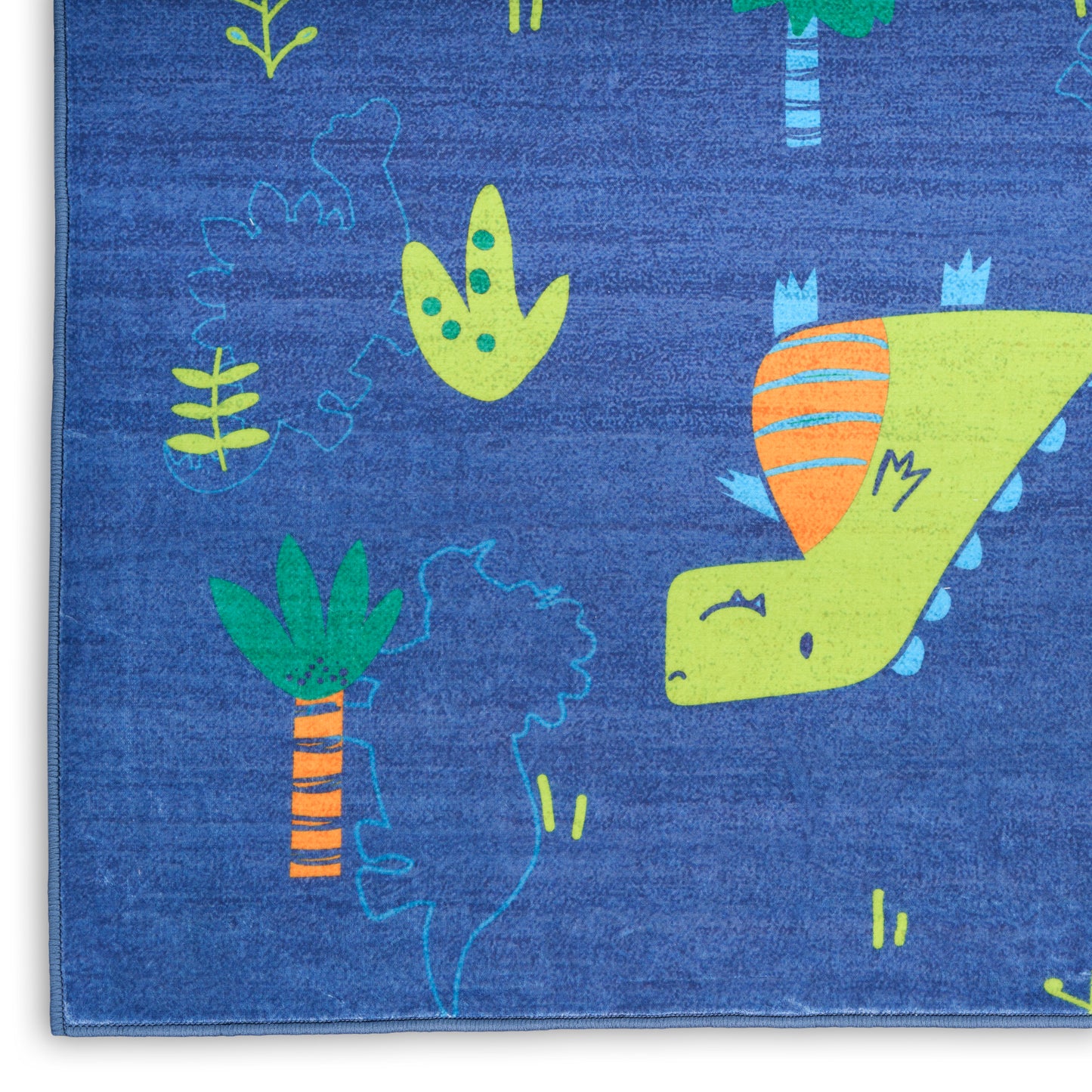 Nourison Imagination 5' x 7' Navy Multicolor Kids Indoor Rug