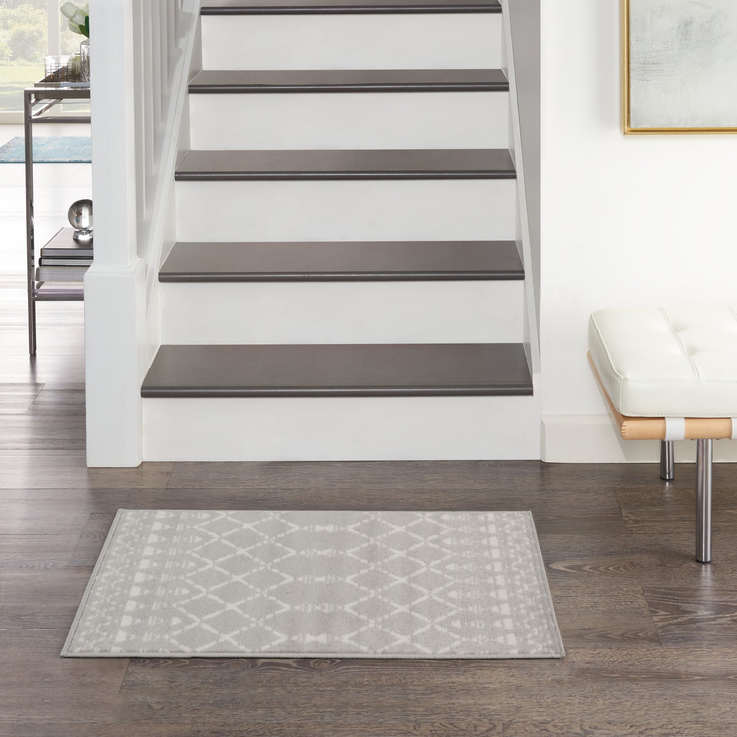 Nourison Whimsicle 2' x 3' Grey Bohemian Indoor Rug