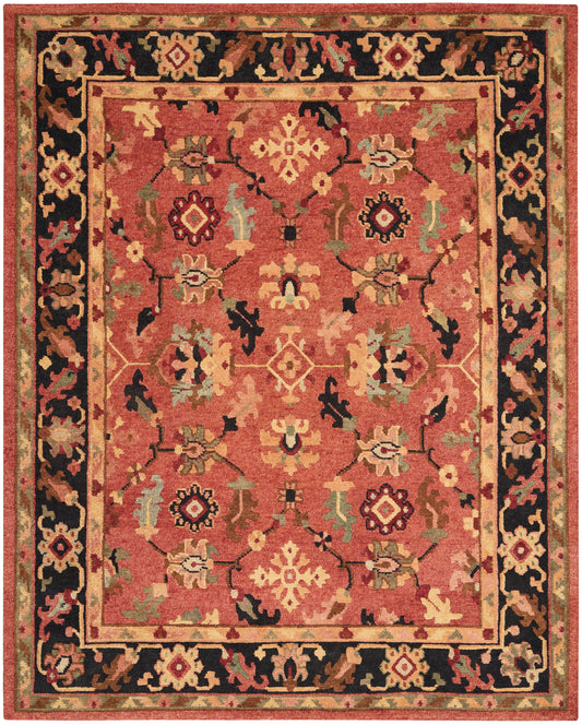 Nourison Tahoe 8'6" x 11'6" Rust Traditional Indoor Rug