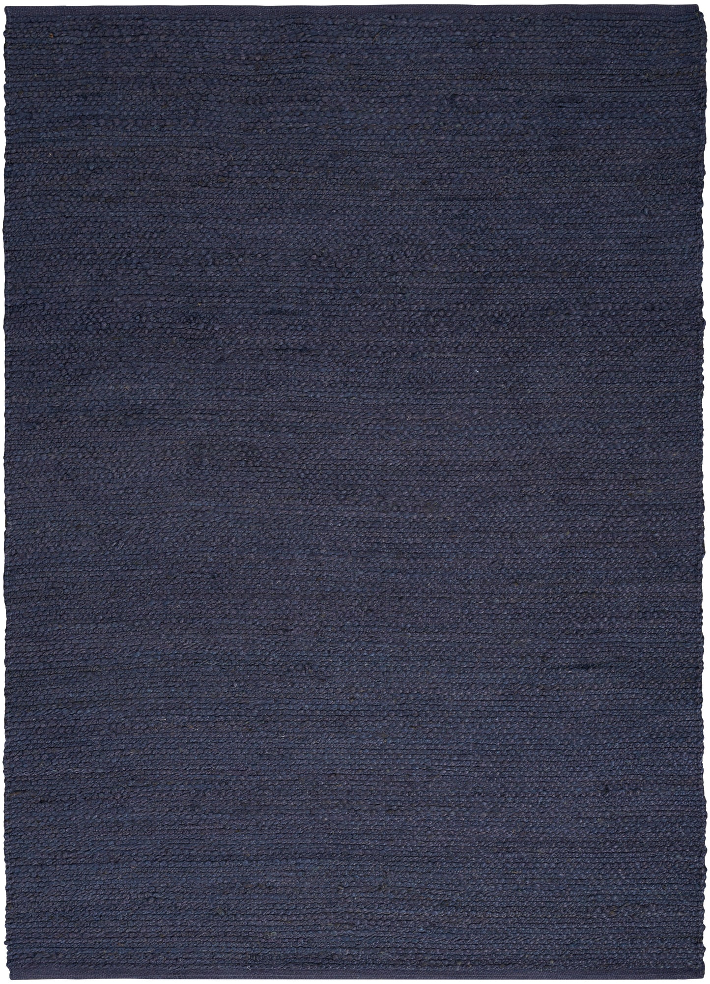 Nourison Natural Jute 8' x 10' Navy Farmhouse Indoor Rug