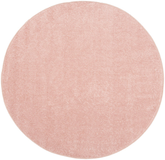 Nourison Nourison Essentials 4' x Round Pink Outdoor Rug