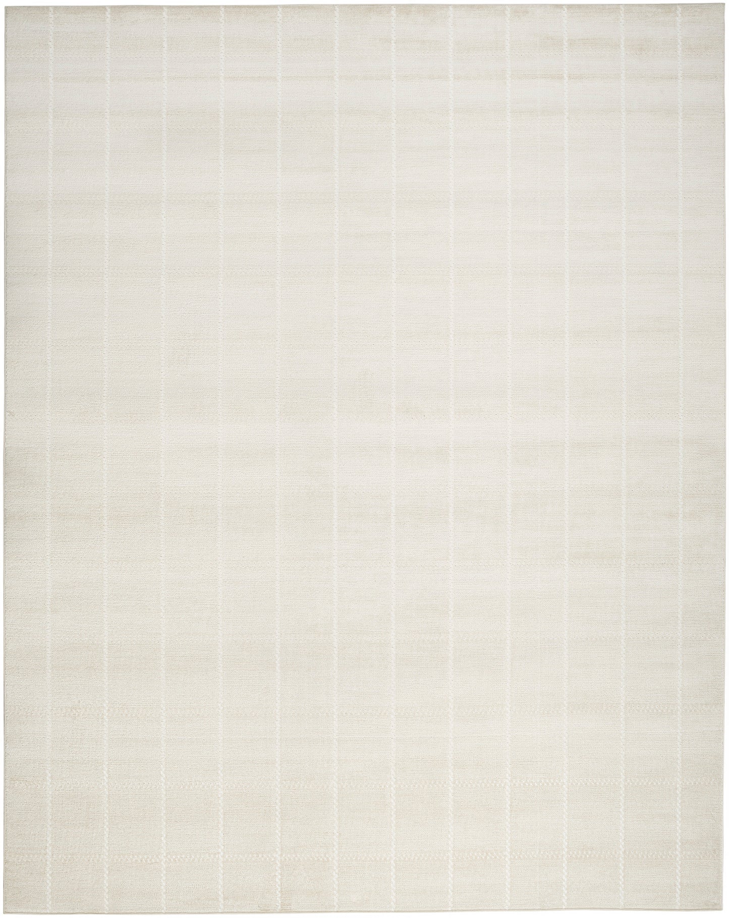 Nourison Serenity Home 7'10" x 9'10" Ivory Modern Indoor Rug