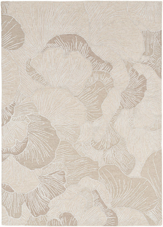 Nourison Avra 5'3" x 7'3" Taupe Modern Indoor Rug