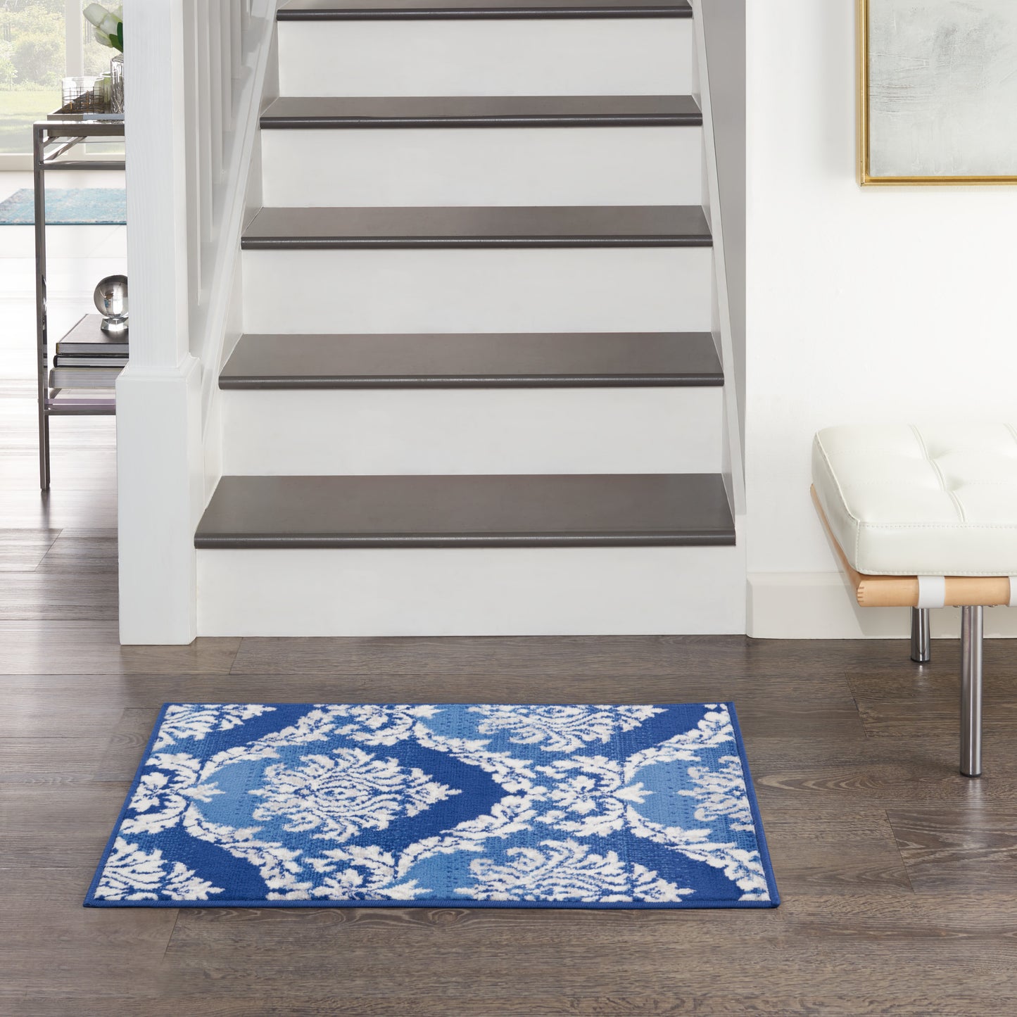 Nourison Whimsicle 2' x 3' Blue Farmhouse Indoor Rug