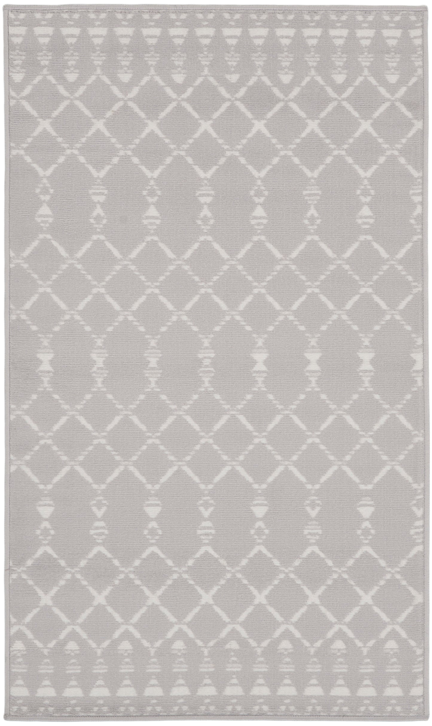 Nourison Whimsicle 3' x 5' Grey Bohemian Indoor Rug