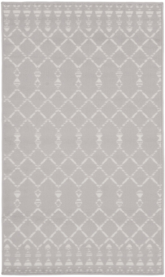 Nourison Whimsicle 3' x 5' Grey Bohemian Indoor Rug