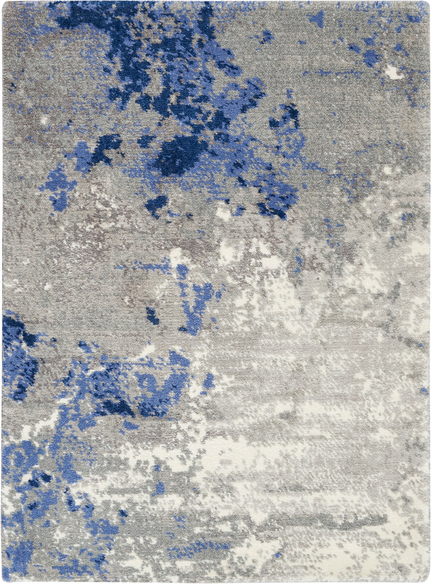 Nourison Twilight 2' x 3' Blue/Grey Modern Indoor Rug