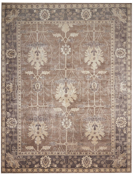 Nourison Aldora 9'9" x 13'9" Opal Grey Vintage Indoor Rug