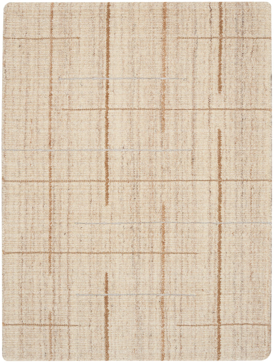 Calvin Klein CK041 Architectura 2' x 3' Natural Farmhouse Indoor Rug