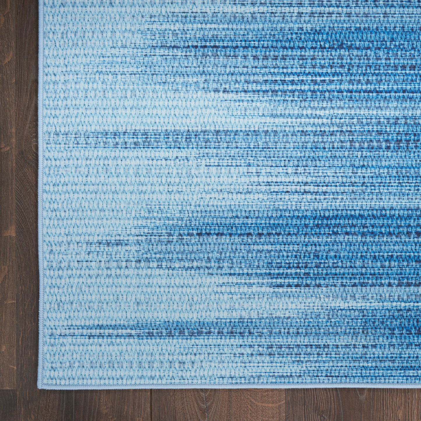 Nourison Vintage Home 2'2" x 7'6" Blue Modern Indoor Rug