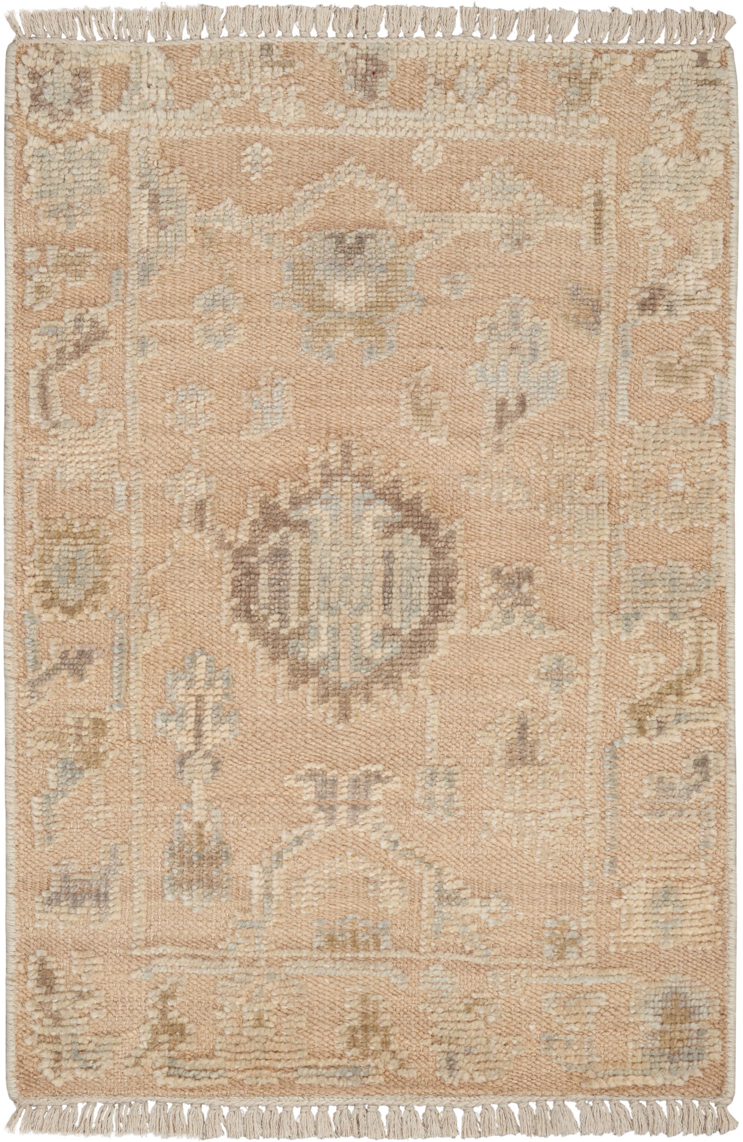 Nourison Whispers 2' x 3' Dusty Mauve Vintage Indoor Rug