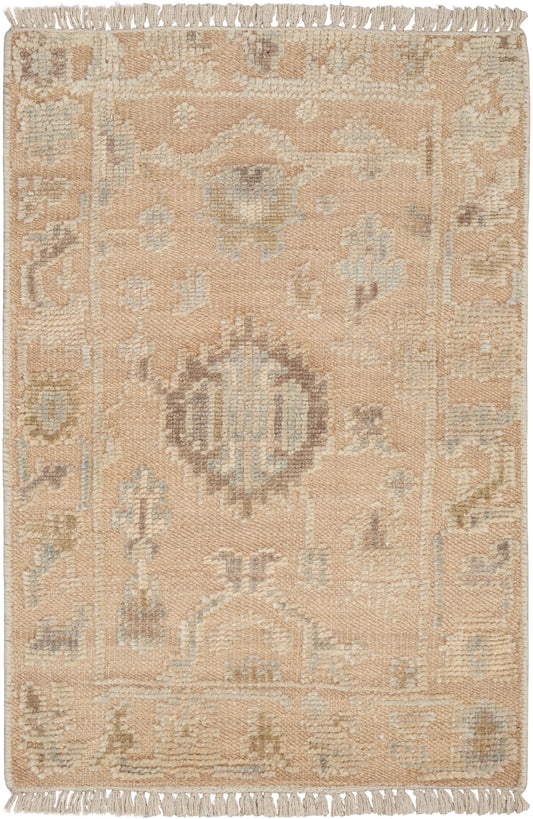 Nourison Whispers 2' x 3' Dusty Mauve Vintage Indoor Rug