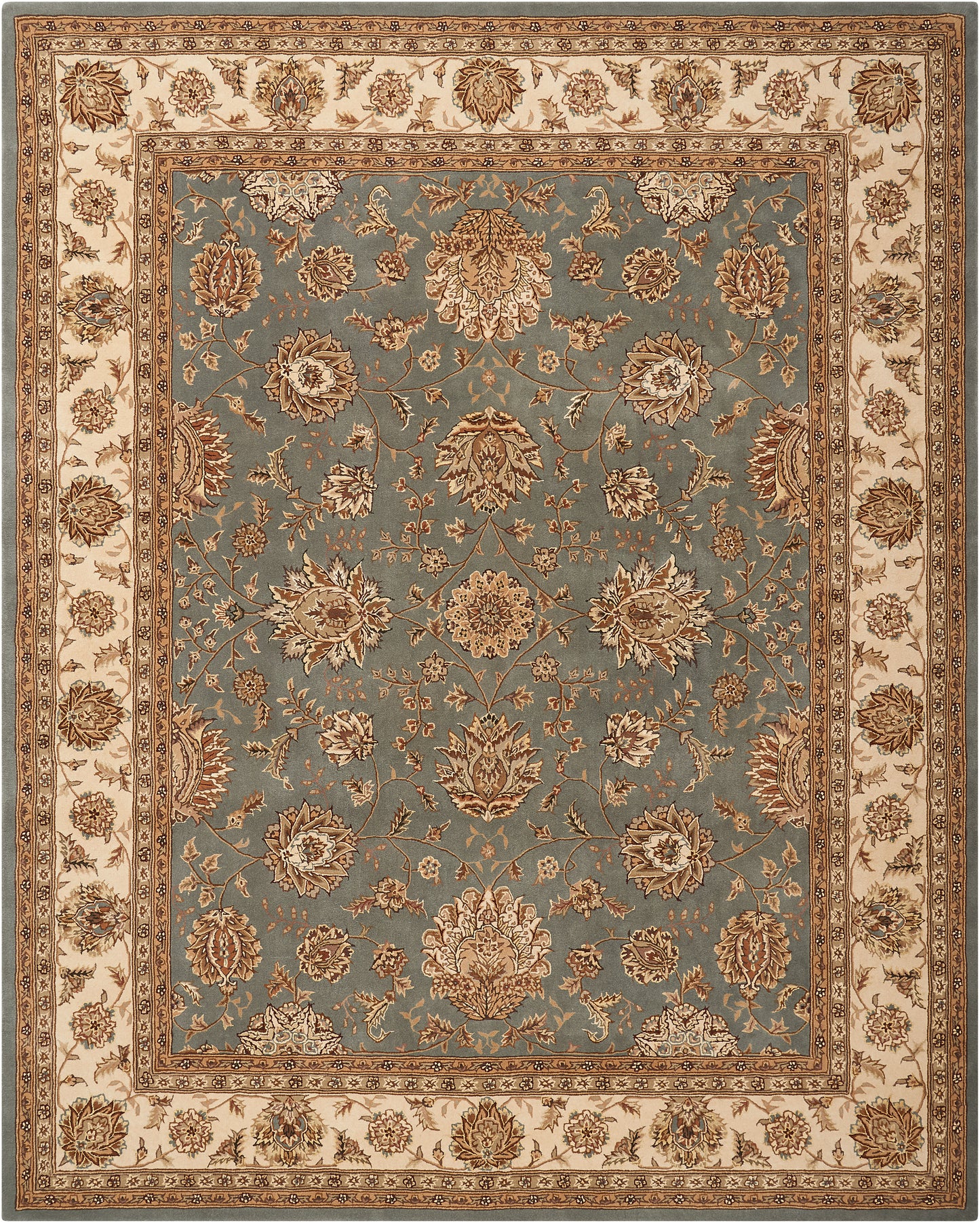 Nourison Nourison 2000 7'9" x 9'9" Blue Traditional Indoor Rug