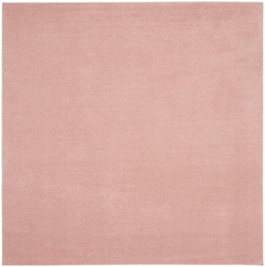 Nourison Nourison Essentials 5' x Square Pink Outdoor Rug