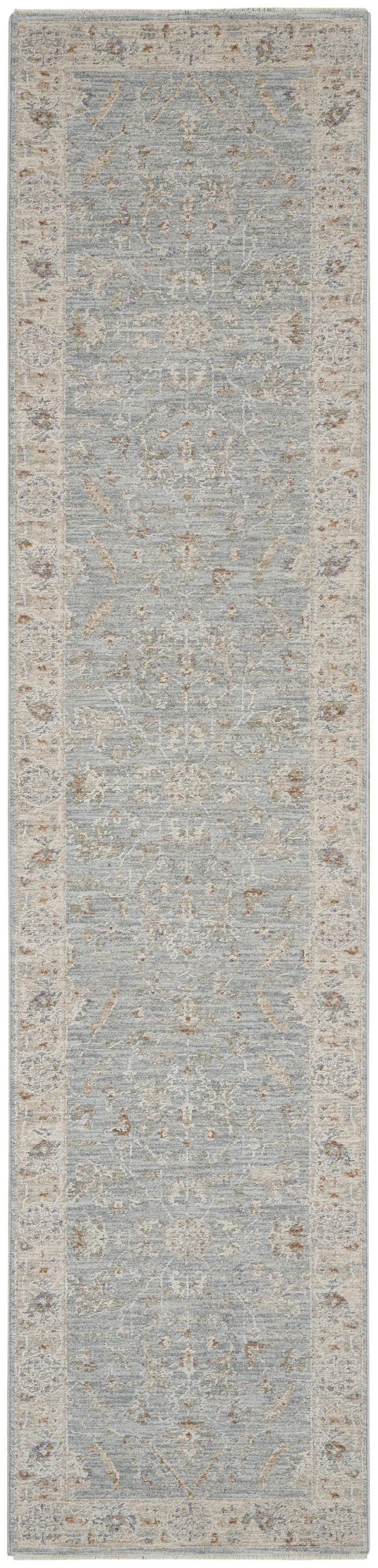 Nourison Infinite 2'3" x 10'2" Blue Vintage Indoor Rug