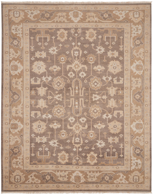 Nourison Aldora 8'6" x 11'6" Mocha Vintage Indoor Rug