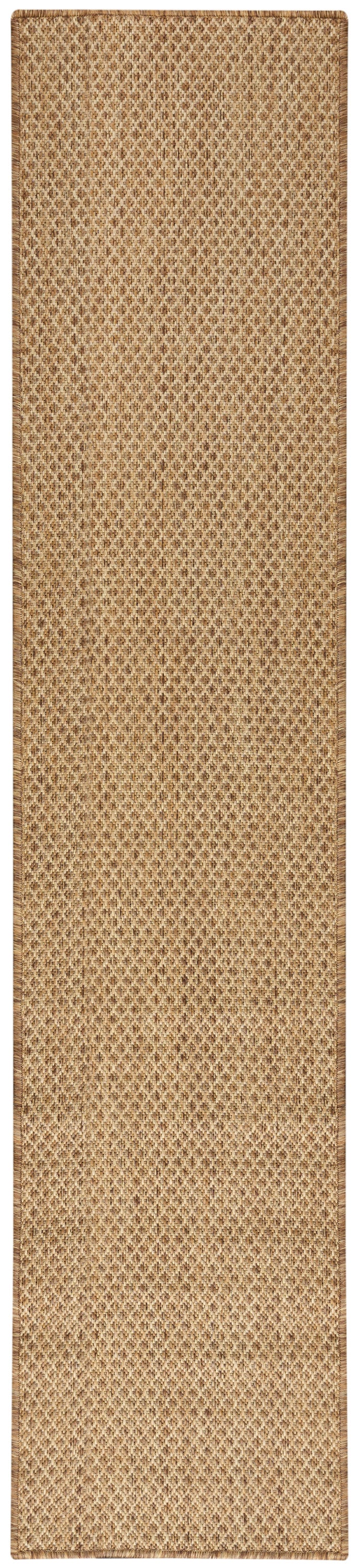 Nourison Courtyard 2'2" x 8' Jute Modern Rug