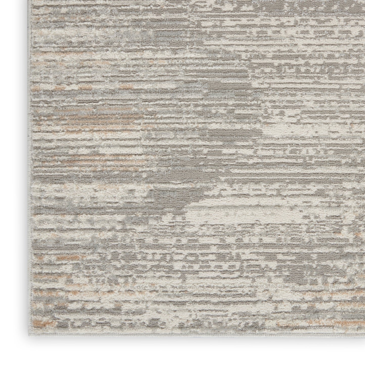 Calvin Klein CK011 Verdant 5'3" x 7'3" Ivory/Grey Modern Indoor Rug