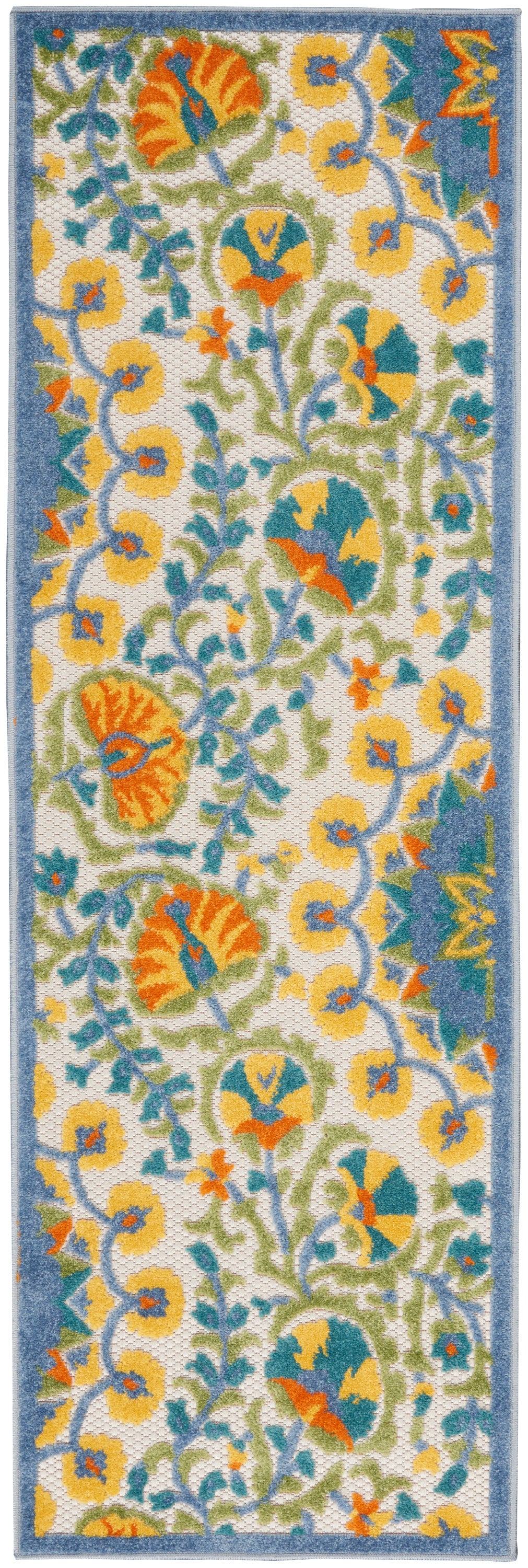 Nourison Aloha 2' x 6' Multicolor Transitional Rug