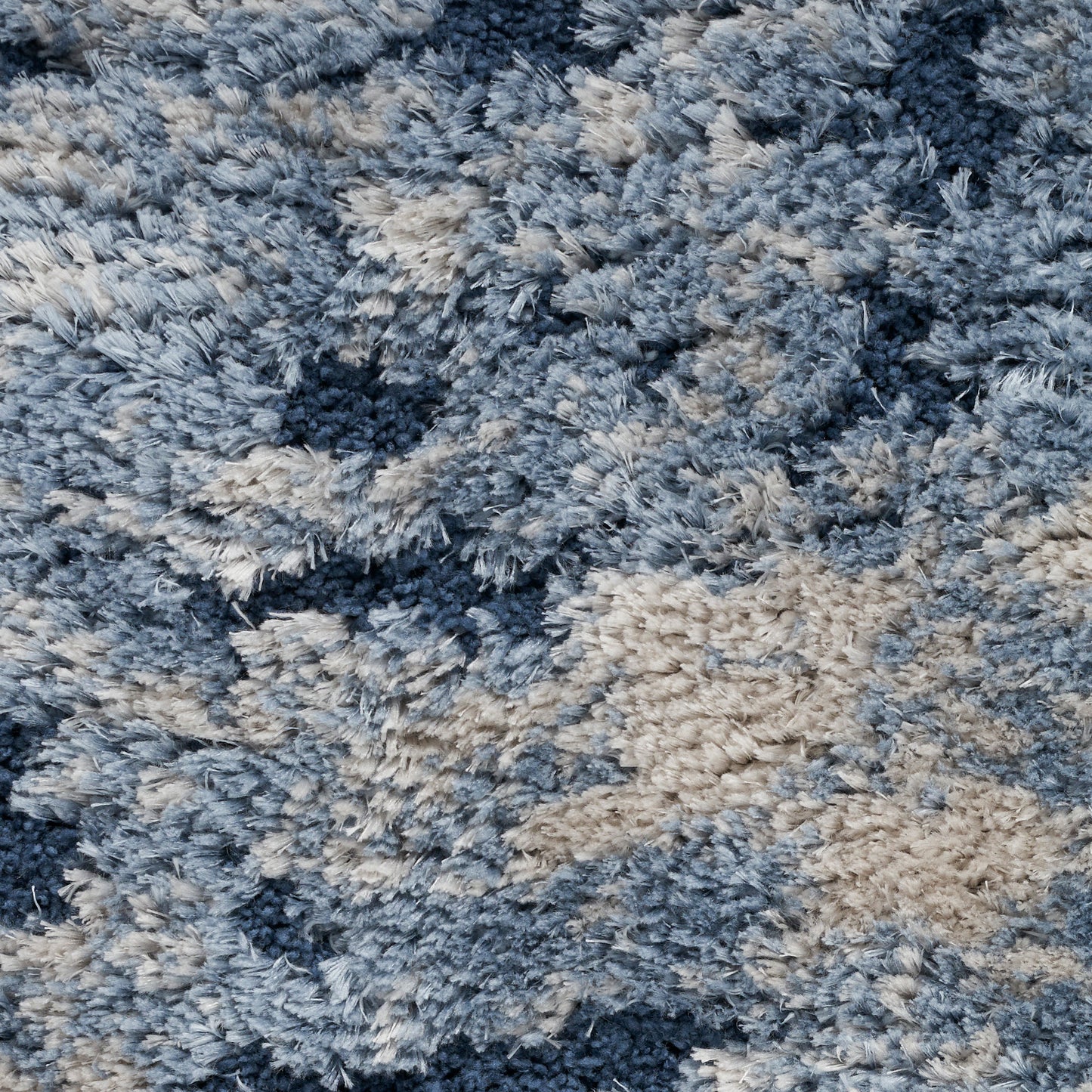 Nourison Dreamy Shag 4' x 6' Light Blue Shag Indoor Rug