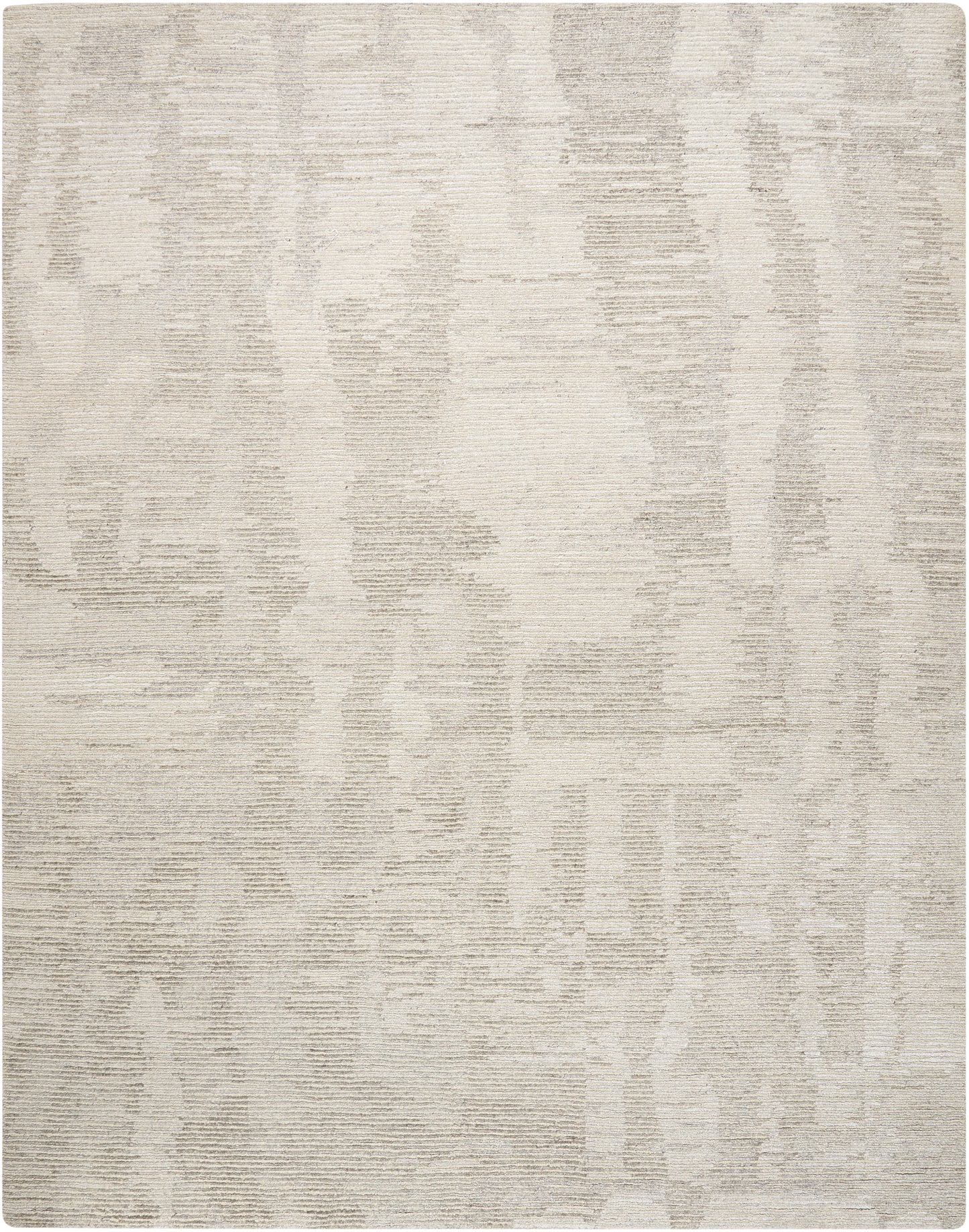 Nourison Ellora 7'9" x 9'9" Ivory Grey Modern Indoor Rug