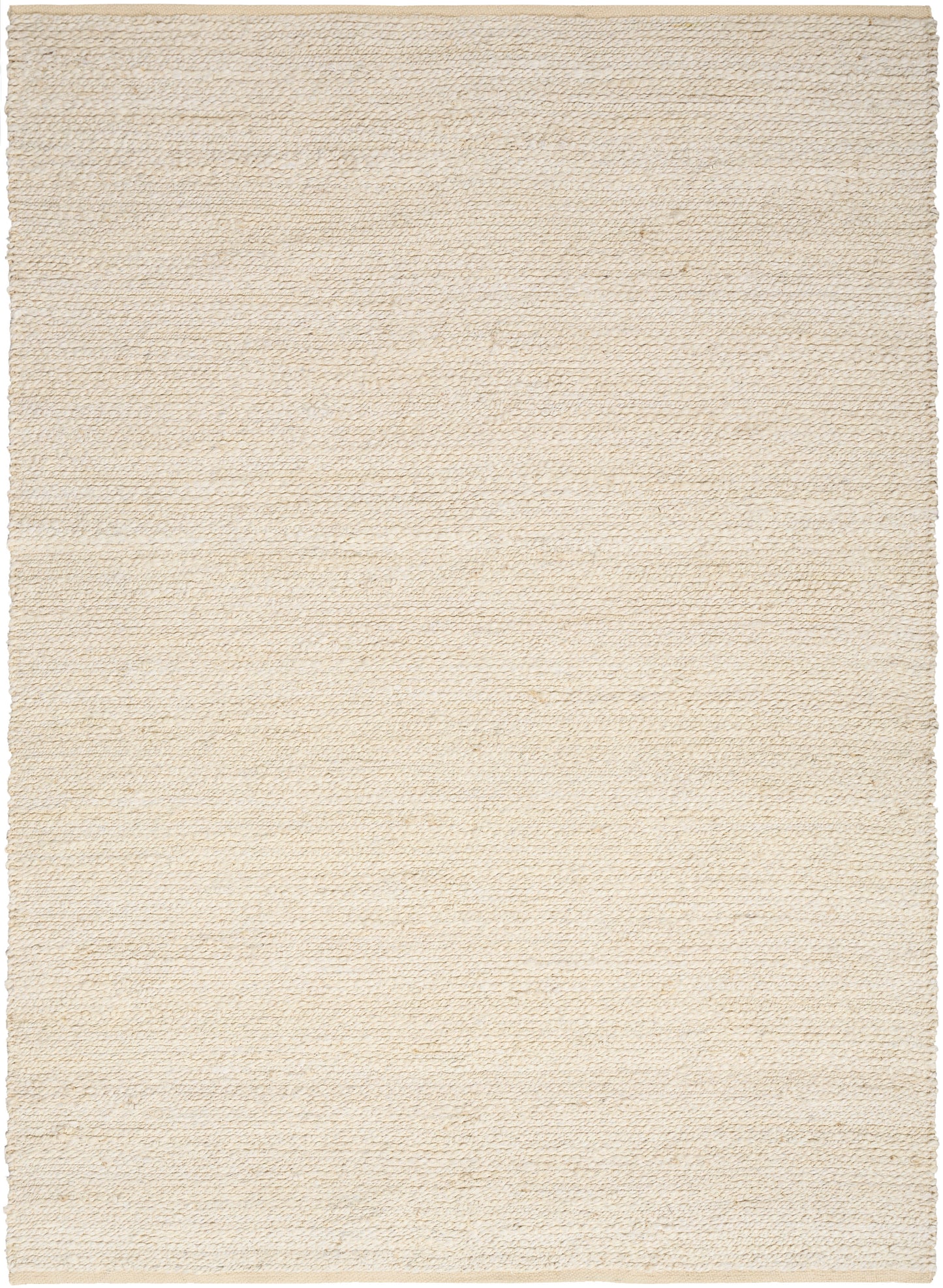 Nourison Natural Jute 4' x 6' Ivory Farmhouse Indoor Rug