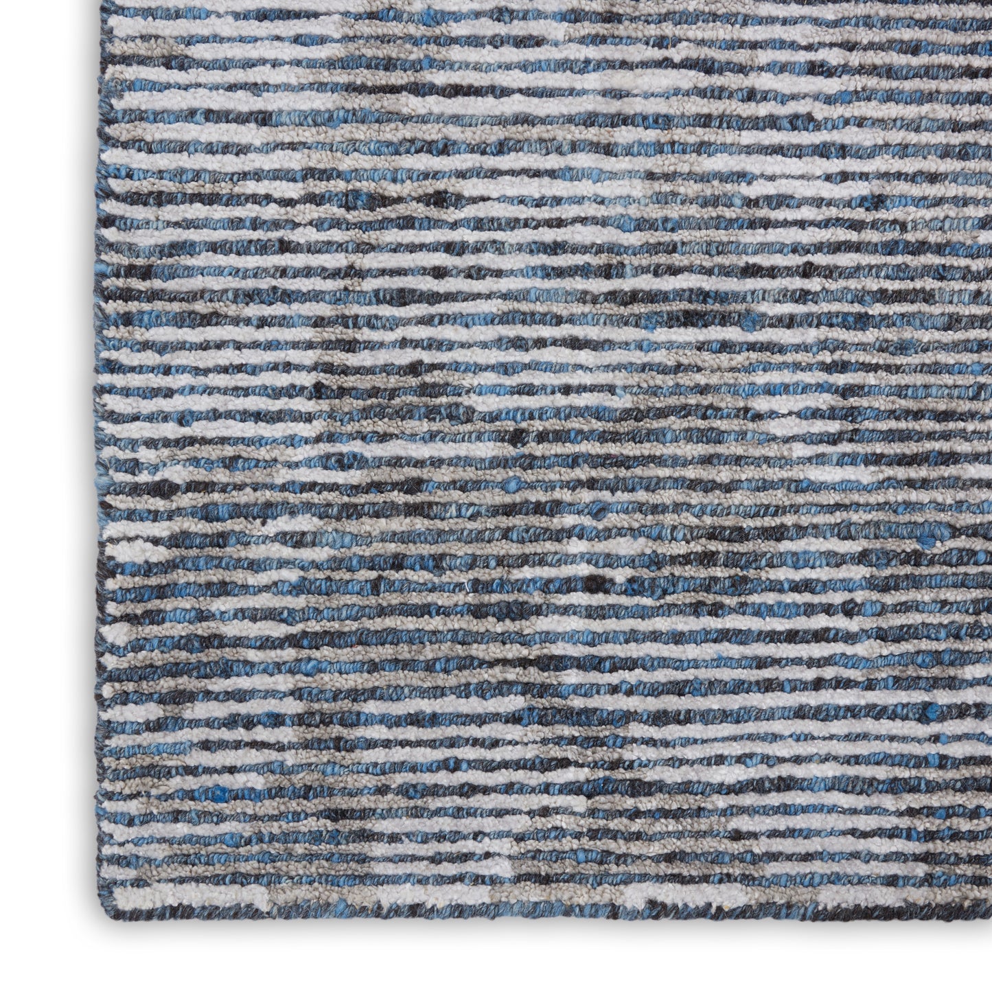 Nourison Ellora 5'6" x 7'5" Slate Modern Indoor Rug