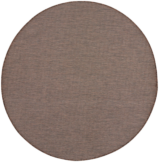 Nourison Positano 8' x Round Natural Modern Rug