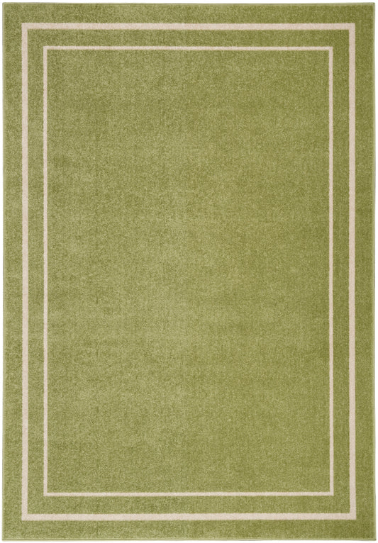 Nourison Nourison Essentials 8' x 10' Green Ivory Contemporary Rug